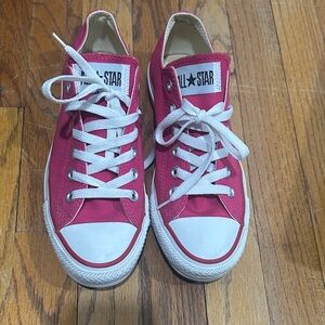 All Star Kids' Pink Canvas Sneakers